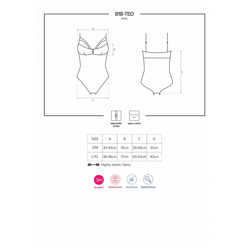 818-TED-1 Body -Noir