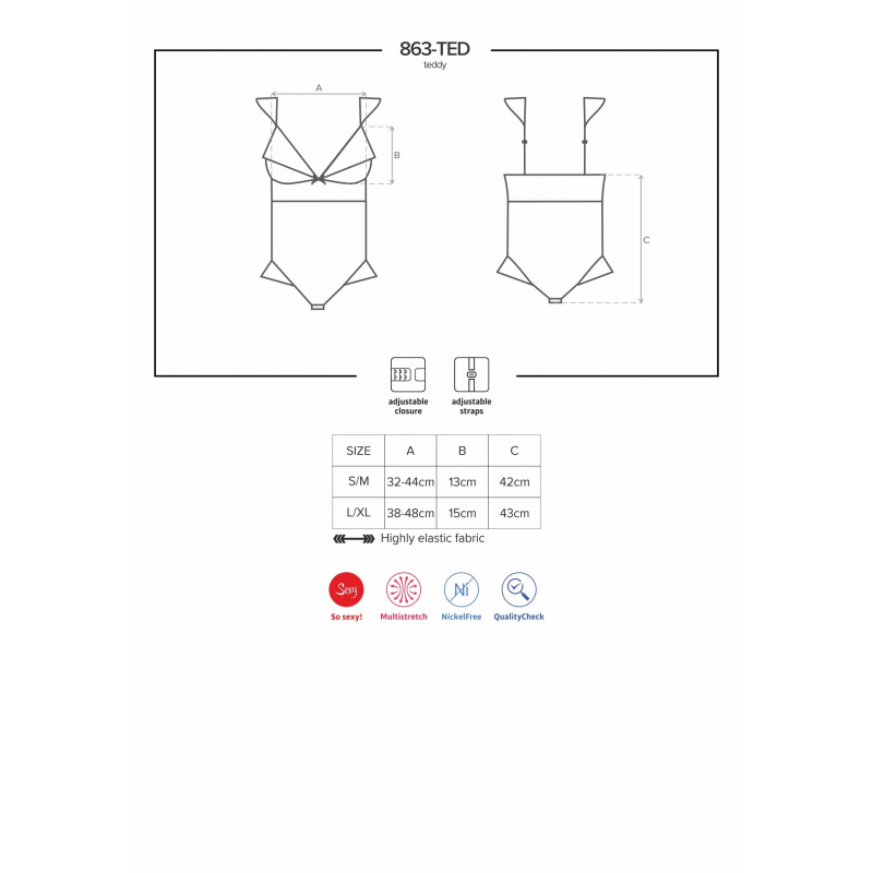 863-TED-3 Body Rouge