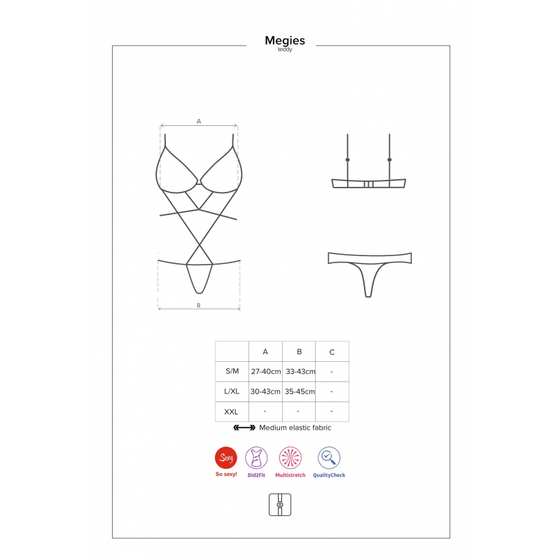 Megies Body Noir et Rouge