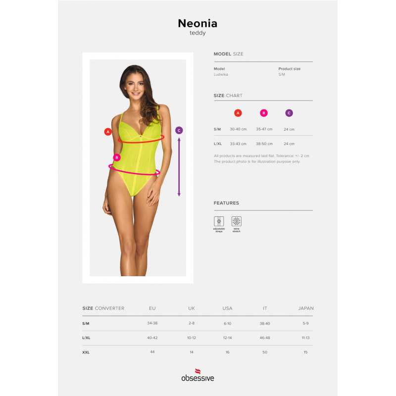 Neonia Body Jaune