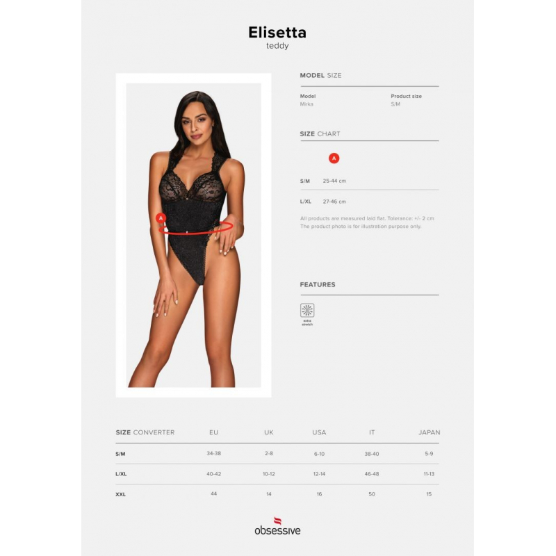 Elisetta Body Noir