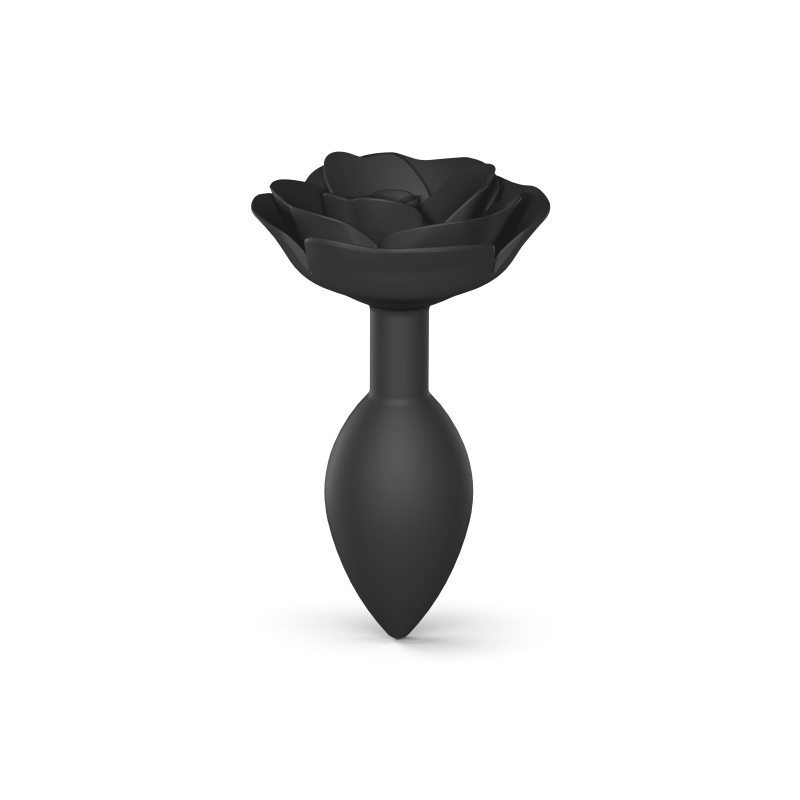 Plug Open Roses L Black Onyx Noir