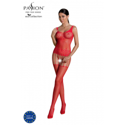 ECO BS001 Bodystocking Rouge