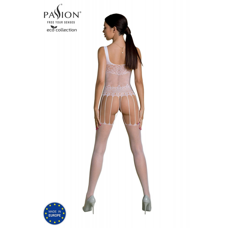 ECO BS001 Bodystocking Blanc