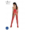 ECO BS002 Bodystocking Rouge
