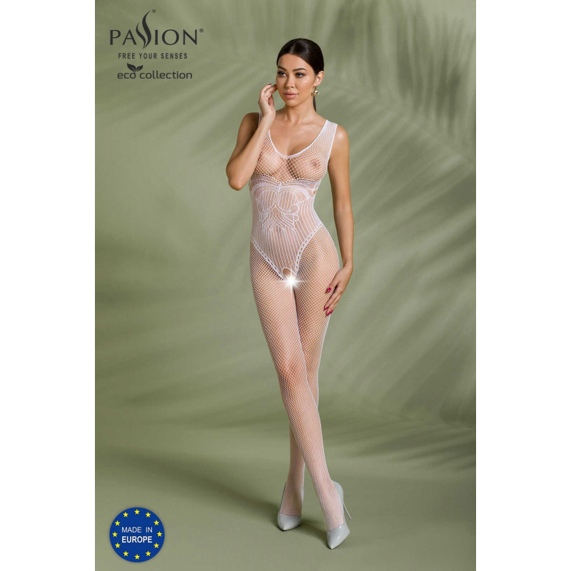 ECO BS003 Bodystocking Blanc