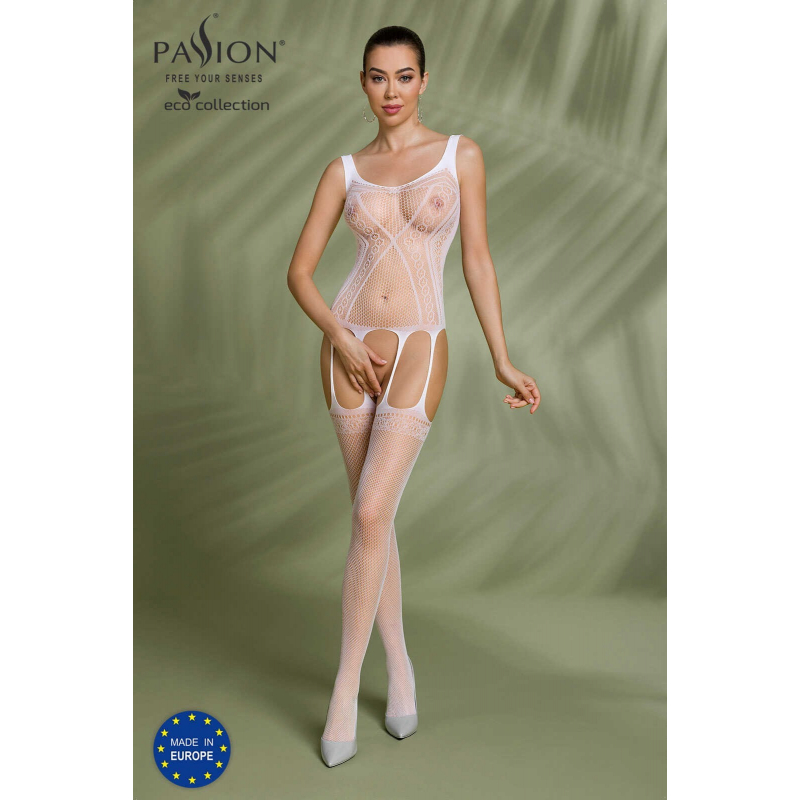 ECO BS007 Bodystocking Blanc