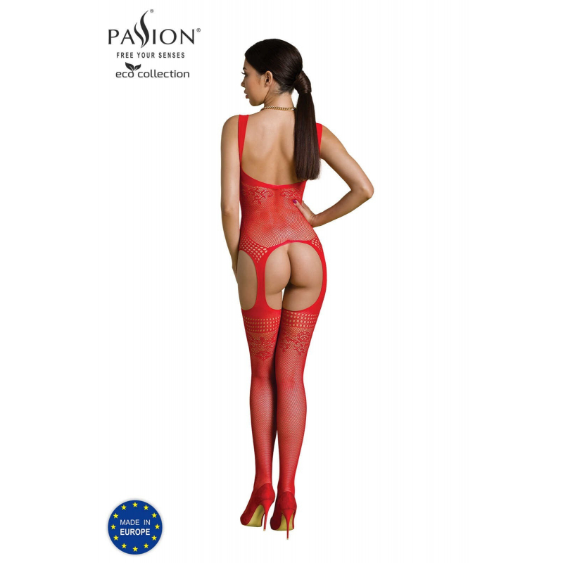 ECO BS008 Bodystocking Rouge