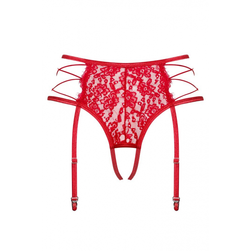 Rediosa Porte-jarretelles Rouge