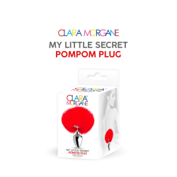 My little secret pompom plug rouge Rouge