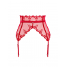 Lonesia porte jarretelles rouge Rouge