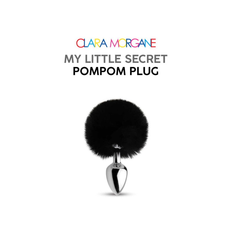 My little secret pompom plug noir Noir