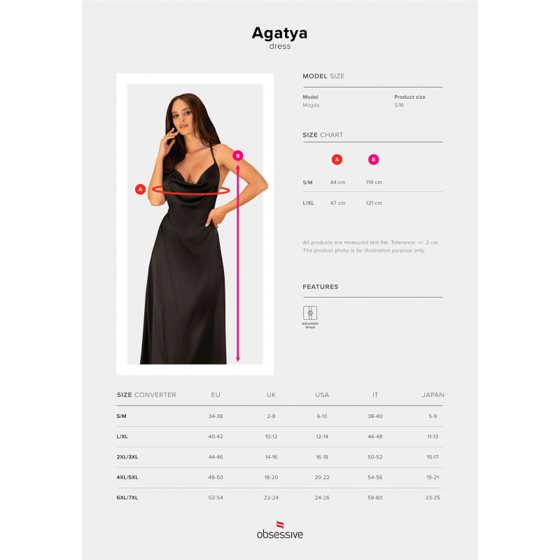 Agatya Robe Noir