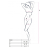 BS004 Bodystocking Noir
