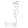 BS023 Bodystocking Noir