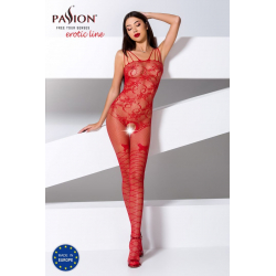 BS076R Bodystocking Rouge