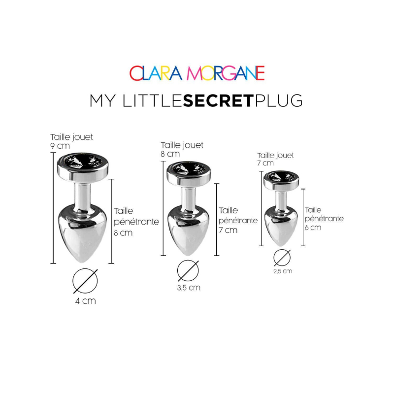 My little secret plug small Noir