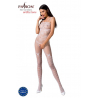 BS076W Bodystocking Blanc