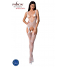 BS075W Bodystocking Blanc