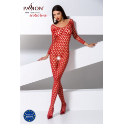 BS077R Bodystocking Rouge