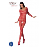 BS077R Bodystocking Rouge