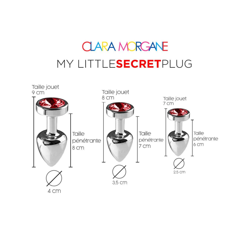 My little secret plug medium Rouge