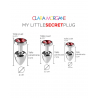 My little secret plug medium Rouge
