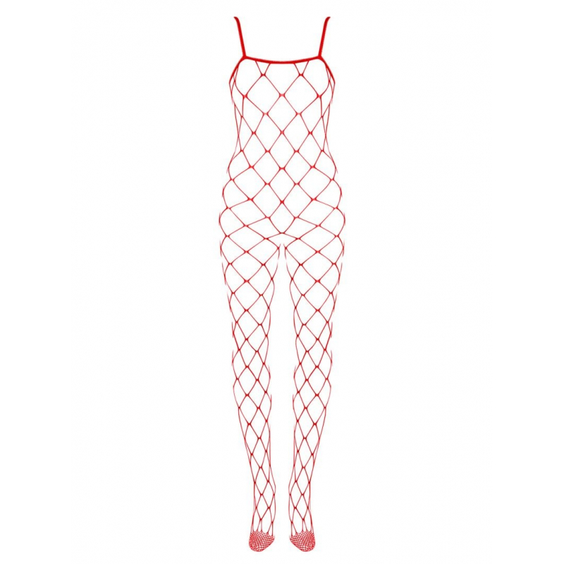 N102 Bodystocking Rouge