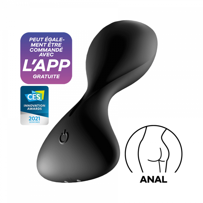 Vibromasseur Anal Satisfyer Trendsetter Connect Noir