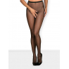 S233 Collants ouverts Noir