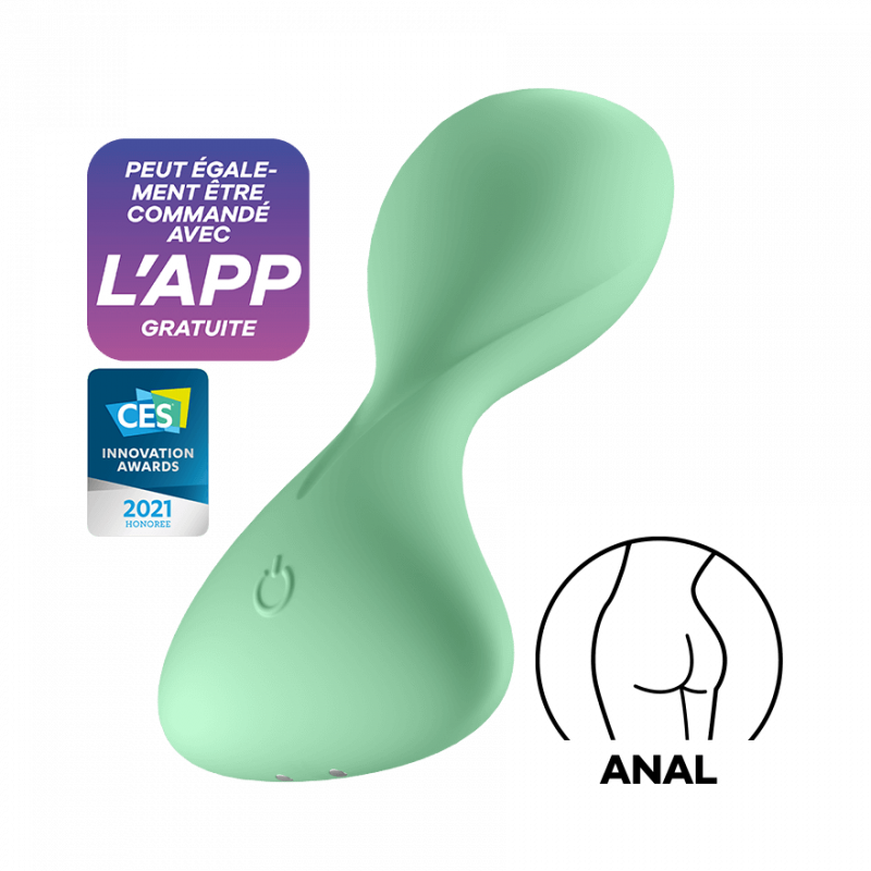Vibromasseur Anal Satisfyer Trendsetter Connect Vert