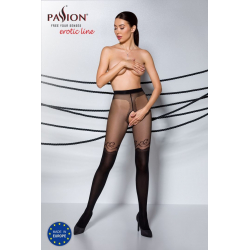 TIOPEN 012 Collants ouverts 20|40 den Noir