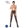 TIOPEN 016 Collants ouverts 20 den Noir