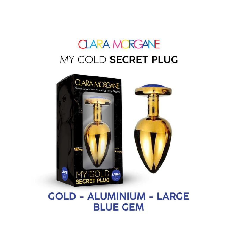 My Gold Secret Plug Bleu