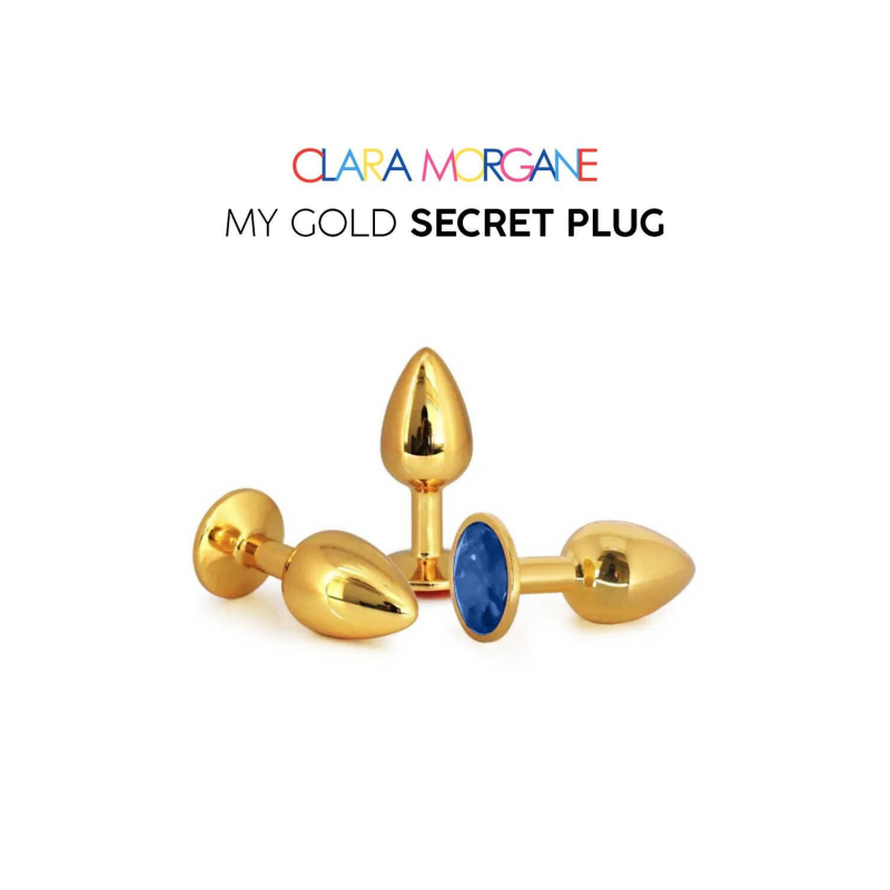 My Gold Secret Plug Bleu