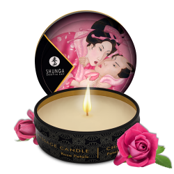 Mini bougie de massage Aphrodisia Rose Parfum Rose