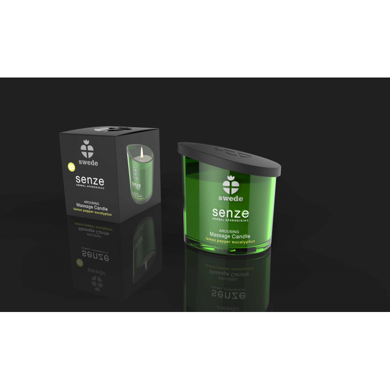 Bougie de massage Arousing Lemon Pepper Eucalyptus  50 ml Parfum Eucalyptus