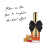 Huile de massage embrassable chauffante Fraise sauvage Parfum Fraise