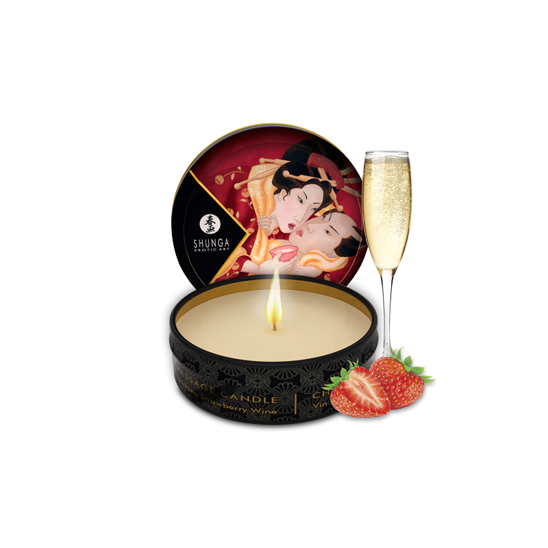 Kit Secret de Geisha ORGANICA Vin pétillant à la fraise Parfum Vin pétillant Fraise