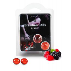 Duo Brazilian Balls Fruit des bois 3385-5 Parfum Mûre