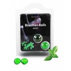 Duo Brazilian Balls Menthe 3385-8 Parfum Menthe