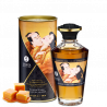 Huile chauffante aphrodisiaque Baisers caramel Parfum Caramel