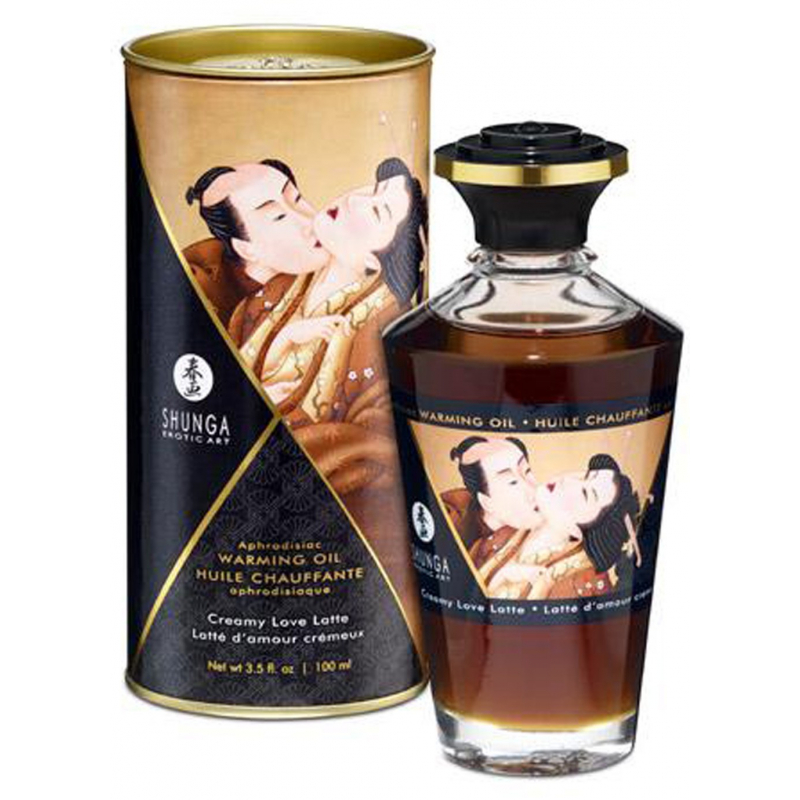 Huile chauffante aphrodisiaque Latte d'amour 100ml Parfum Nature