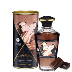 Huile chauffante aphrodisiaque Chocolat enivrant 100ml Parfum Chocolat