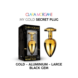 My Gold Secret Plug Noir