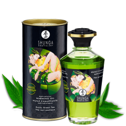 Huile aphrodisiaque organique Thé vert exotique Parfum Thé vert