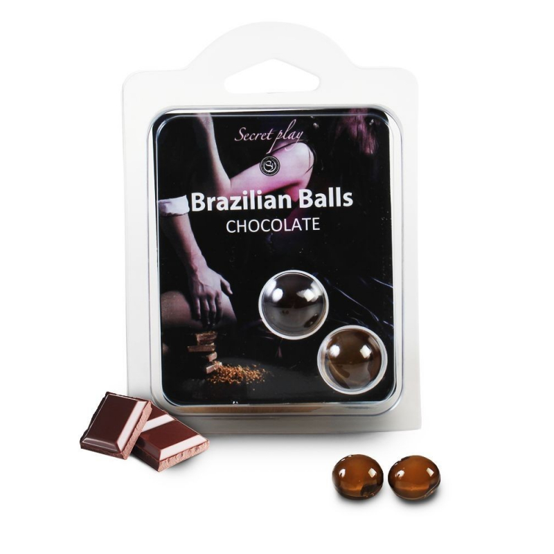 Duo Brazilian Balls Chocolat Parfum Chocolat