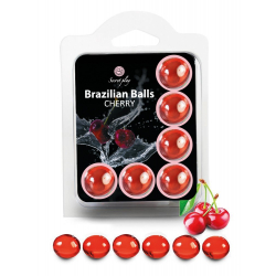 6 Brazilian Balls Cerise 3386-6 Parfum Cerise