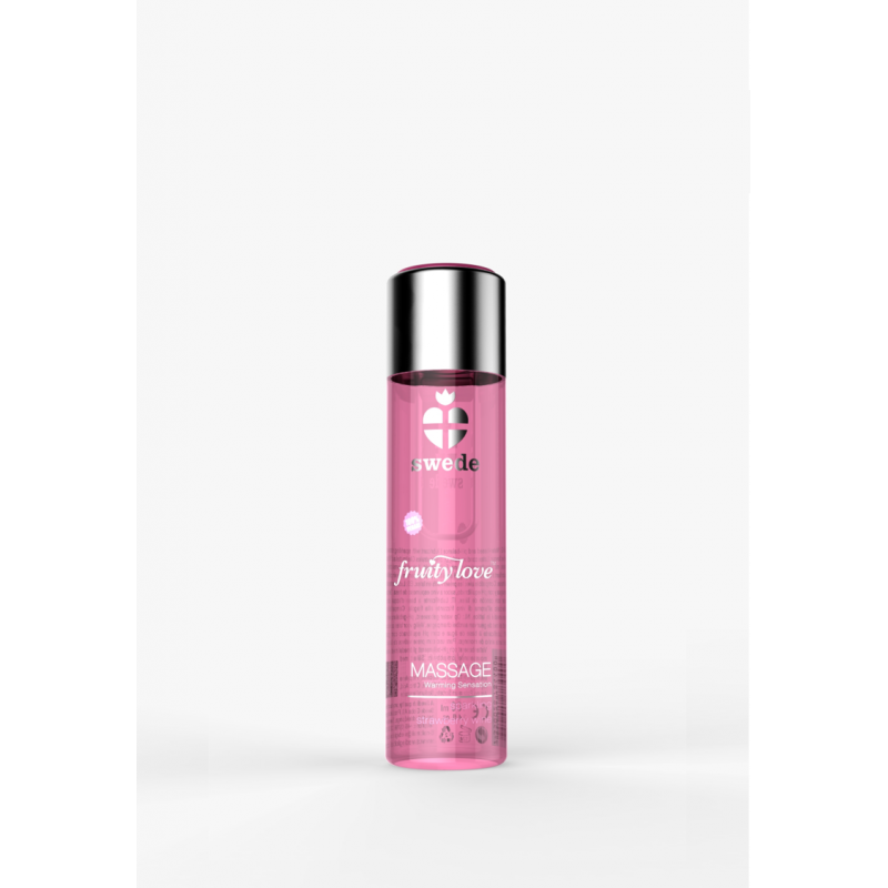 Huile de massage Vin pétillant à la Fraise 60 ml Parfum Vin pétillant Fraise
