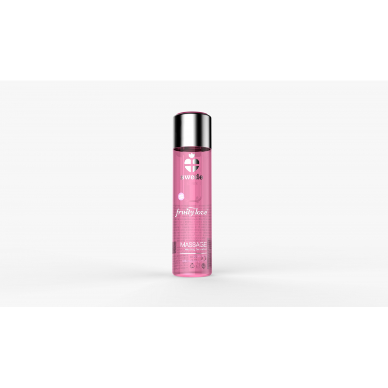 Huile de massage Vin pétillant à la Fraise 60 ml Parfum Vin pétillant Fraise